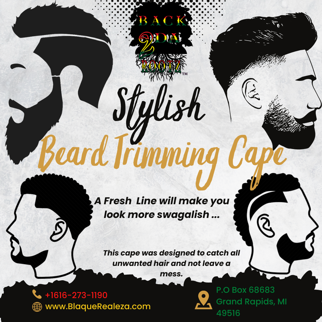 Men's Shaving Cape