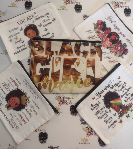 Melanin Makeup Pouches