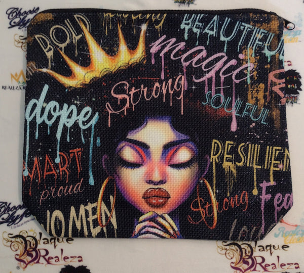 Melanin Makeup Pouches