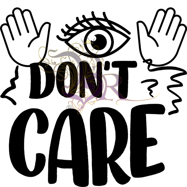 Don't Care Stickers(52-54)