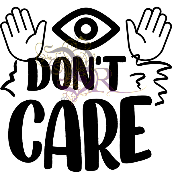 Don't Care Stickers(52-54)