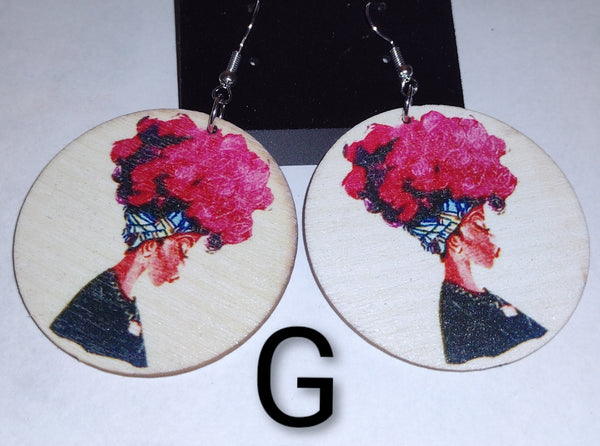 Back 2 DA Rootz (Earrings)