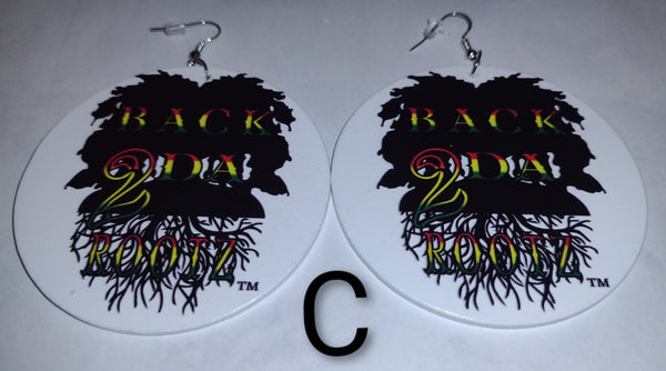 Back 2 DA Rootz (Earrings)