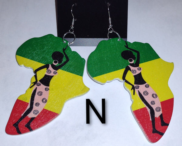 Africa (Earrings)