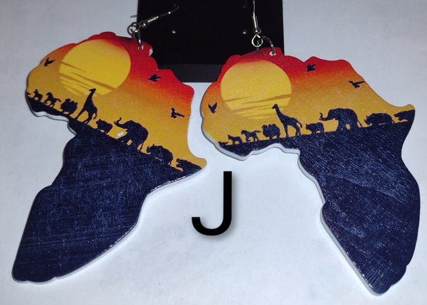 Africa (Earrings)