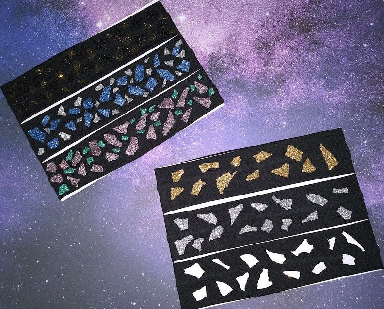 Wanna just toss your hair back. Then get you a 3 pack of random creative headbands. These come in various styles and colors.